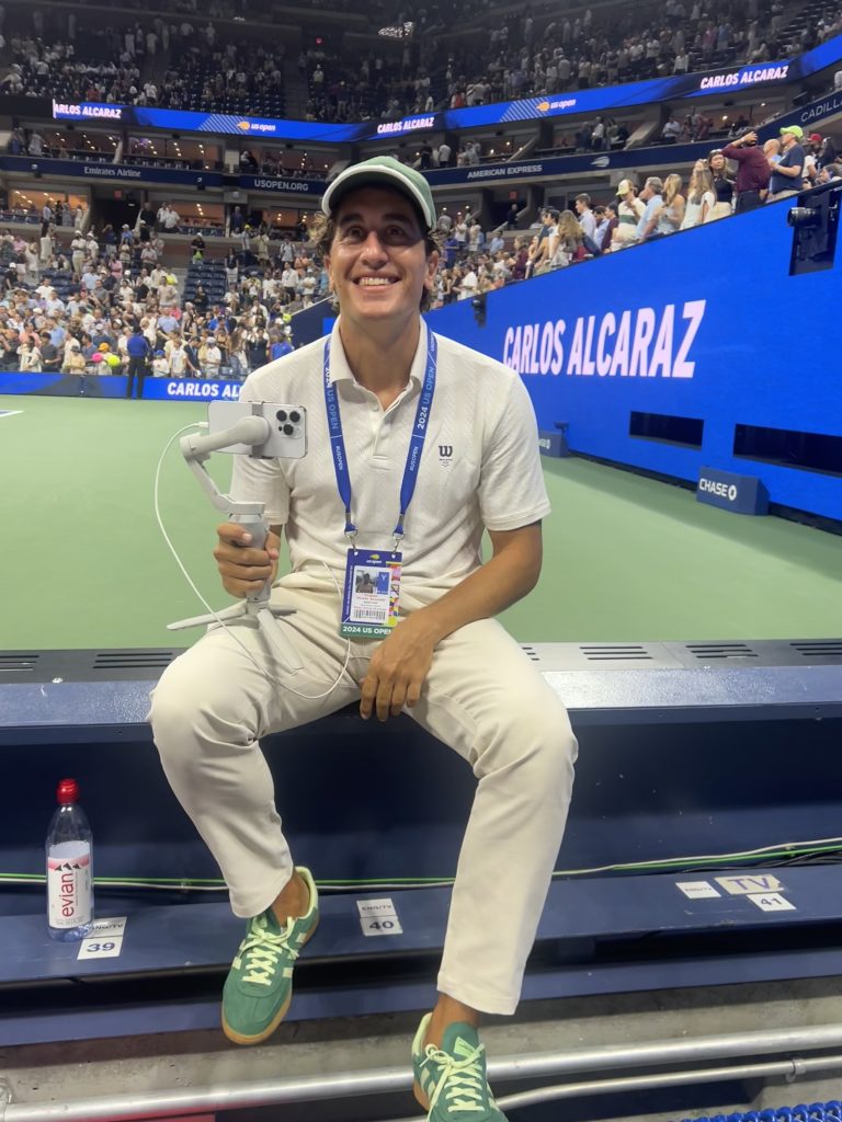 Foto FILMMAKER en el US OPEN 2024